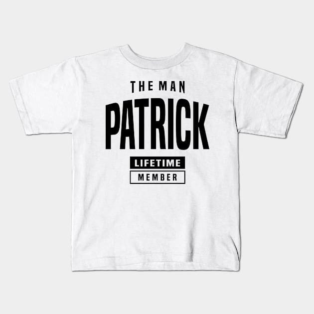 Patrick Personalized Name Kids T-Shirt by C_ceconello